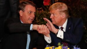 Moraes rejeita recurso, e Bolsonaro não irá à Posse de Trump 1 Ex-presidente Jair Bolsonaro e Donald Trump